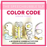 Articulation and Language Color by Code - Spring