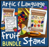 Articulation & Language Fruit Stand Game Companion Mats fo
