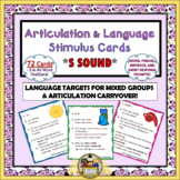 Articulation and Language Stimulus Cards - S Sound