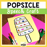 Articulation and Language Summer Speech Craft Popsicle
