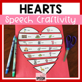 Articulation and Language Valentine's Day Heart Speech Craft