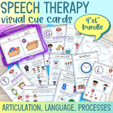 Speech Therapy Visuals | Photo Case Cue Cards | Articulati
