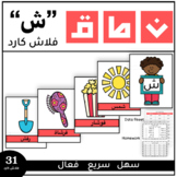 Articulation cards SH in Arabic