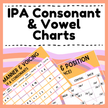 Preview of International Phonetic Alphabet - Consonant & Vowel Charts