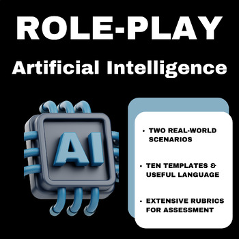 Preview of Artificial Intelligence (AI): 2 Role-Plays with TEMPLATES