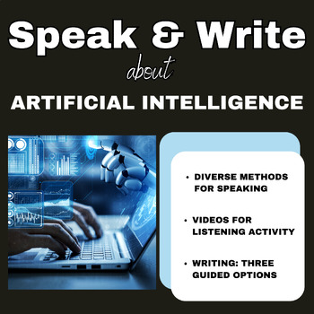 Preview of Artificial Intelligence (AI): Speaking & Writing Resource Pack