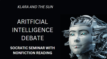 Preview of Artificial Intelligence Debate & Nonfiction Reading