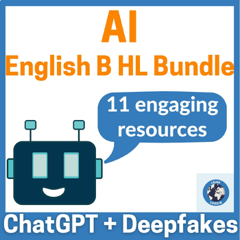 Preview of Artificial Intelligence MEGABUNDLE for IB DP English B HL: Paper 1 & 2 Practice