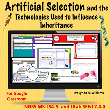 Preview of Artificial Selection NGSS MS-LS4-5. and Utah SEEd 7.4.4