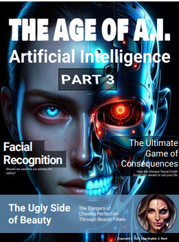 Preview of Artificial intelligence Bundle #3 ESL Reading Comprehension Conversation Writing