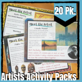 Artist Activity Bundle