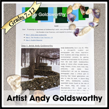 Preview of Artist Andy Goldsworthy