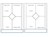 Artist Bio foldable INB