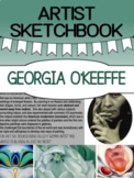 Artist - Georgia O'Keeffe SKETCHBOOK no prep lesson