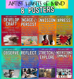 Artist Habits of Mind Studio Posters Art Graphic Design Cl