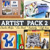 Artist Pack 2 (Charles McGee, Jen Stark, Wassily Kandinsky