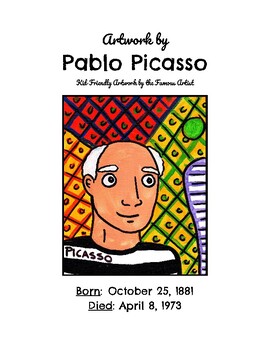 Preview of Artist Picture Book - Pablo Picasso