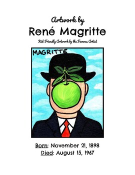 Preview of Artist Picture Book - Rene Magritte