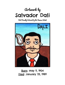 Preview of Artist Picture Book - Salvador Dali
