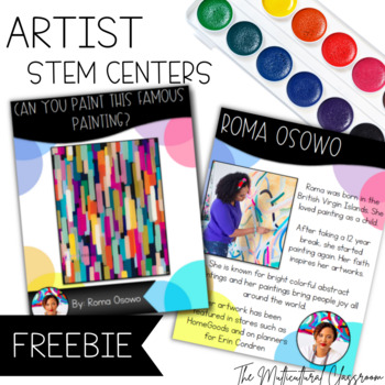 Preview of Artist Posters for Art Center | Free Resource