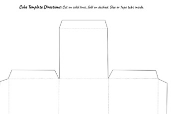 Artist Research Cube: Printable Template & Worksheet by Lyn Paolino