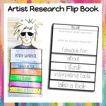 Preview of Artist Research | Flip Book | Andy Warhol