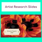 Artist Research Slides