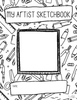 Sketchbook cover Art Print