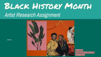 Preview of Artist Sketchbook Research: BHM Assignment