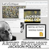 Artist Spotlight - Abstract Expressionism & Jackson Pollock