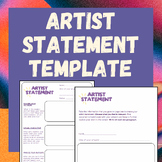 Artist Statement Worksheet