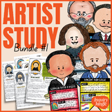 Artist Study Bundle #1 - Famous Artists Fact Files and Bio