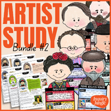 Artist Study Bundle #2 - Famous Artists Fact Files and Bio
