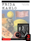 Artist Study - Frida Kahlo Montessori 3 Part Cards with Di