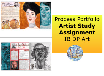 Preview of Artist Study Process Portfolio Assignment: IB DP Art