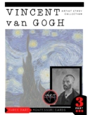 Artist Study - Vincent van Gogh Montessori 3 Part Cards wi