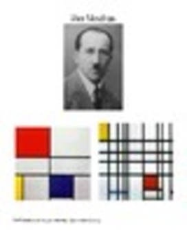 Artist Study of Piet Mondrian by Marvelously Made The School for Young ...