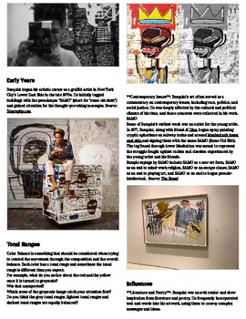 Preview of Artist Talk on Jean-Michel Basquiat