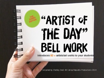 Preview of Artist of the Day Bell Work  - The Jumbo Edition