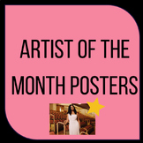 Artist of the Month Posters