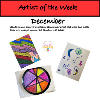 Preview of Artist of the Week - Biographies and Lessons - December