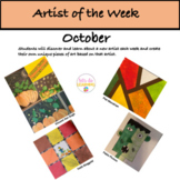 Artist of the Week - Biographies and Lessons - October