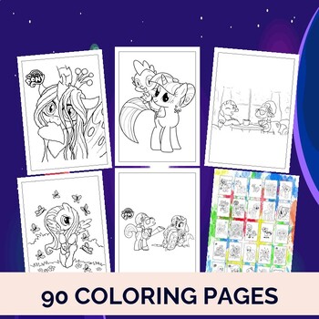 Artistic Bliss Unleashed: Download My Little Pony Coloring Pages ...