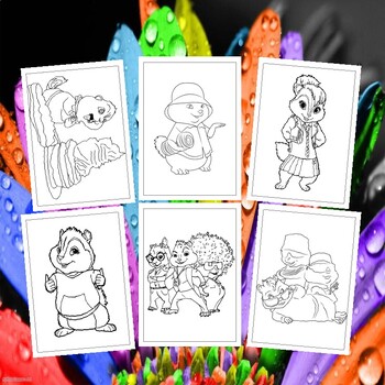 Bic Kids Alvin & The Chipmunks Colouring Activity Set Review - DIY Daddy