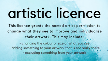 artistic licence uk meaning
