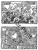 Artists Coloring Page - Half Sheets