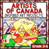 Artists of Canada Inspired | Elementary Art Lessons and Projects