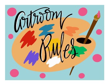 Preview of Artroom Rules