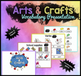 Arts & Crafts vocabulary presentation (PowerPoint)
