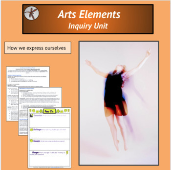 Preview of Arts Elements Inquiry Unit - Language - Dance - Drama - Visual Art - IB 